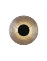Searchlight® I LED Аплик Cleo, матово черен метал и опушено стъкло I 1 x LED - 32210SM