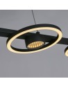 Searchlight® I LED пендел Space, черен метал I x LED - 32804-4BK - 3