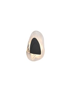 Searchlight® I LED Аплик Destiny, матово черно метално стъкло I 1 x LED - 32983BK - Цена | LEDs4economy