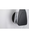 Searchlight® I LED Аплик Destiny, матово черно метално стъкло I 1 x LED - 32983BK - 3