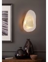 Searchlight® I LED Аплик Destiny, месинг със стъкло I 1 x LED - 32983PB - 5