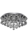 Searchlight® I Плафон Hanna - Хромиран метал и Прозрачен кристал I 6 x G9 - 3306-6CC - 2