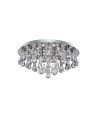 Searchlight® I Плафон Hanna - хромиран метал и прозрачен кристал I 8 x G9 - 3308-8CC