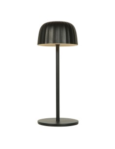Searchlight® I Акумулаторна настолна лампа Ezra за Градина, черна I x LED - 33610BK - Цена | LEDs4economy
