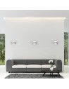 Searchlight® I LED Аплик Glow Oval - Хром/Пясъчно бяла I 1 x LED - 3420CC - 5