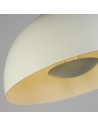 Searchlight® I Пендел Mars, матово кремав метал и кремава вътрешна част 25 см I 1 x E27 - 35410CR - 3