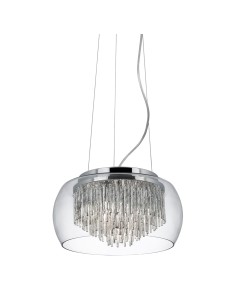 Searchlight® I Пендел Curva - хромиран метал и кристално стъкло I 4 x G9 - 3624-4CC - Цена | LEDs4economy 2