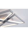 Searchlight® I Quatro LED плафон, сребрист метал I 1 x LED - 36520SI - 3