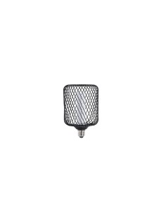 Searchlight® I Декоративна крушка RN метална клетка RN-BMC10316T черен цвят 4.5W димируема I 1 x E27 - 36605BK - Цена | LEDs4eco 2
