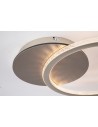 Searchlight® I Specs LED плафон, цвят шампанско метал I 1 x LED - 37121CP - 3