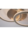 Searchlight® I Specs LED плафон, цвят шампанско метал I 1 x LED - 37122CP - 3