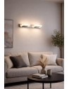 Searchlight® I LED Аплик Luna - хром и матирано стъкло I 2 x LED - 3752-2CC - 5