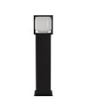 Searchlight® I Градински стълб Athens - черен метал и опалово стъкло I x LED - 38141-650 - 2