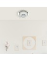 Searchlight® I Portland LED баня с Плафоно осветление, хром метал, стъкло и кристал I 1 x LED - 3883-31 - 5