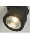 Searchlight® I LED Аплик Manhattan, алуминий с прозрачно стъкло I 1 x LED - 39330BK - 3