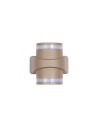 Searchlight® I LED Аплик за външна употреба Grip, златиста I 2 x LED (COB) - 39390GO - 2