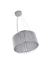 Searchlight® I Пендел Elise II - хромиран метал и прозрачен кристал I 8 x G9 - 4048-8CC - 2