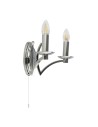 Searchlight® I Аплик Ascot - хромирана I 2 x E14 - 41312-2CC - 2
