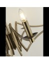 Searchlight® I Пендел Ascot - античен месинг I 8 x E14 - 41312-8AB - 3