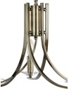 Searchlight® I Пендел Ascona - Античен месинг, метал и стъкло I 5 x E14 - 4165-5AB - 3