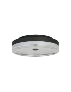 Searchlight® I Cyprus LED Плафон дизайн, черен метал и прозрачен акрил I 1 x LED - 42651-30BK - Цена | LEDs4economy 2
