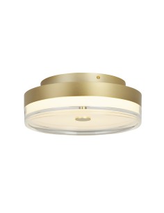 Searchlight® I Cyprus LED Плафон дизайн, злато и прозрачен акрил I 1 x LED - 42651-30GO - Цена | LEDs4economy