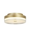 Searchlight® I Cyprus LED Плафон дизайн, злато и прозрачен акрил I 1 x LED - 42651-40GO