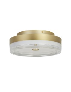 Searchlight® I Cyprus LED Плафон дизайн, злато и прозрачен акрил I 1 x LED - 42651-40GO - Цена | LEDs4economy 2