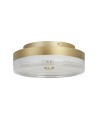 Searchlight® I Cyprus LED Плафон дизайн, злато и прозрачен акрил I 1 x LED - 42651-40GO - 2