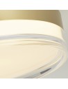 Searchlight® I Cyprus LED Плафон дизайн, злато и прозрачен акрил I 1 x LED - 42651-40GO - 3