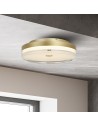 Searchlight® I Cyprus LED Плафон дизайн, злато и прозрачен акрил I 1 x LED - 42651-40GO - 5
