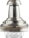 Searchlight® I Пендел Fisherman - Сатенено сребърен метал и стъкло I 1 x E27 - 4301SS - 3