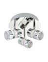 Searchlight® I Спот Bubbles - хромиран метал и акрил Bubbles I 1 x LED - 4413CC - 2