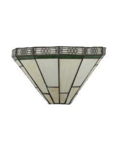 Searchlight® I Аплик New York - месинг, метал и витражи I 1 x E14 - 4417-18 - Цена | LEDs4economy 2