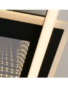Searchlight® I Quadrate LED плафон. Матово черно. I 1 x LED - 44250BK - 3