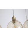 Searchlight® I Пендел Radiance Bar, злато и шампанско I 6 x E27 - 44520-6CP - 3