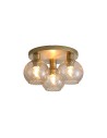 Searchlight® I Radiance плафон, златист метал и шампанско I 3 x E27 - 44521CP
