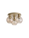 Searchlight® I Radiance плафон, златист метал и шампанско I 3 x E27 - 44521CP - 2