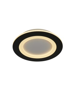 Searchlight® I Ringo LED кръгъл, Плафон. Матово черно. I 1 x LED - 44712BK - Цена | LEDs4economy