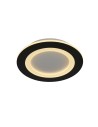 Searchlight® I Ringo LED кръгъл, Плафон. Матово черно. I 1 x LED - 44712BK