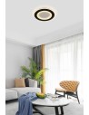 Searchlight® I Ringo LED кръгъл, Плафон. Матово черно. I 1 x LED - 44712BK - 5