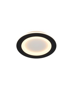 Searchlight® I Ringo LED кръгъл, Плафон. Матово черно. I 1 x LED - 44713BK - Цена | LEDs4economy