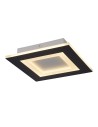 Searchlight® I Squary LED квадратен Плафон, Матово черно. I 1 x LED - 44714BK