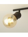 Searchlight® I Dance Split Bar Спот - пясъчно-блек метъл I 4 x E27 - 45202-4BK - 3