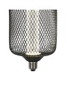 Searchlight® I Декоративна крушка Wire Mesh - черен метал (4.5W, 4000K) I 1 x E27 - 46002BK - 3