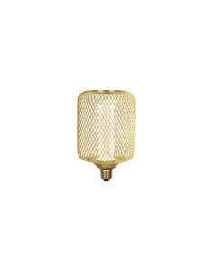 Searchlight® I Декоративна крушка Wire Mesh - златист метал (4.5W, 4000K) I 1 x E27 - 46002GO - Цена | LEDs4economy