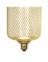 Searchlight® I Декоративна крушка Wire Mesh - златист метал (4.5W, 4000K) I 1 x E27 - 46002GO - 3