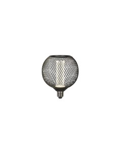 Searchlight® I Декоративна крушка Wire Mesh - черен метал (4.5W, 4000K) I 1 x E27 - 46003BK - Цена | LEDs4economy