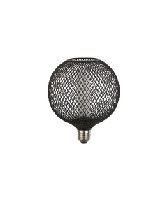 Searchlight® I Декоративна крушка Wire Mesh - черен метал (4.5W, 4000K) I 1 x E27 - 46003BK - Цена | LEDs4economy 2