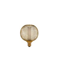 Searchlight® I Декоративна крушка Wire Mesh - златист метал (4.5W, 4000K) I 1 x E27 - 46003GO - Цена | LEDs4economy 2